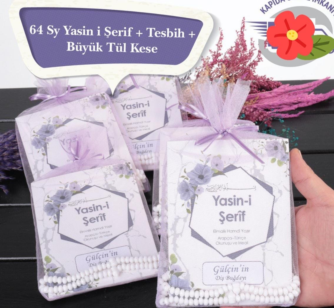 Tül Kesede 64 syf Altıgen Konsept Yasini şerif Tül Kesede 64 syf Altıgen Konsept Yasini şerif