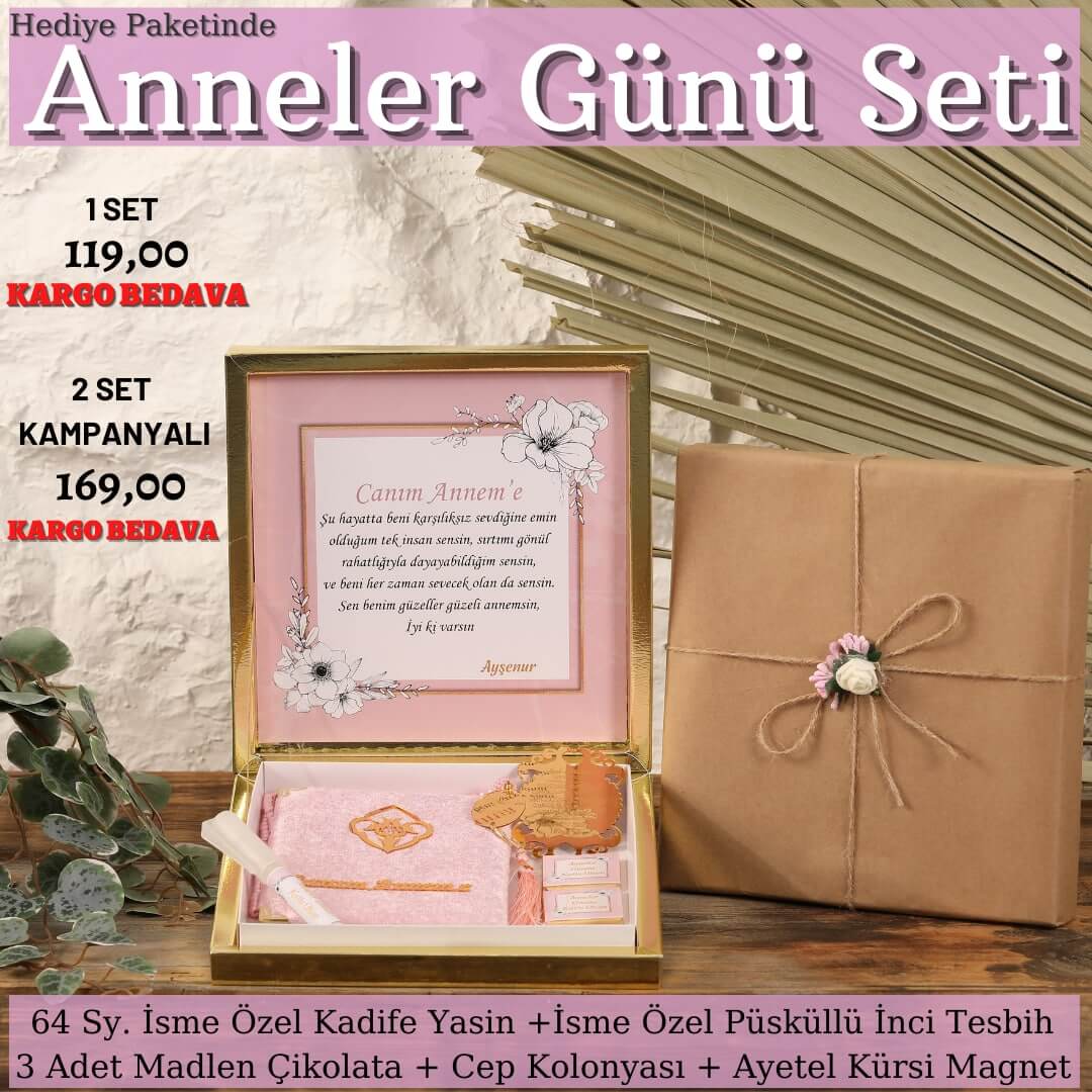 Anneler günü özel set