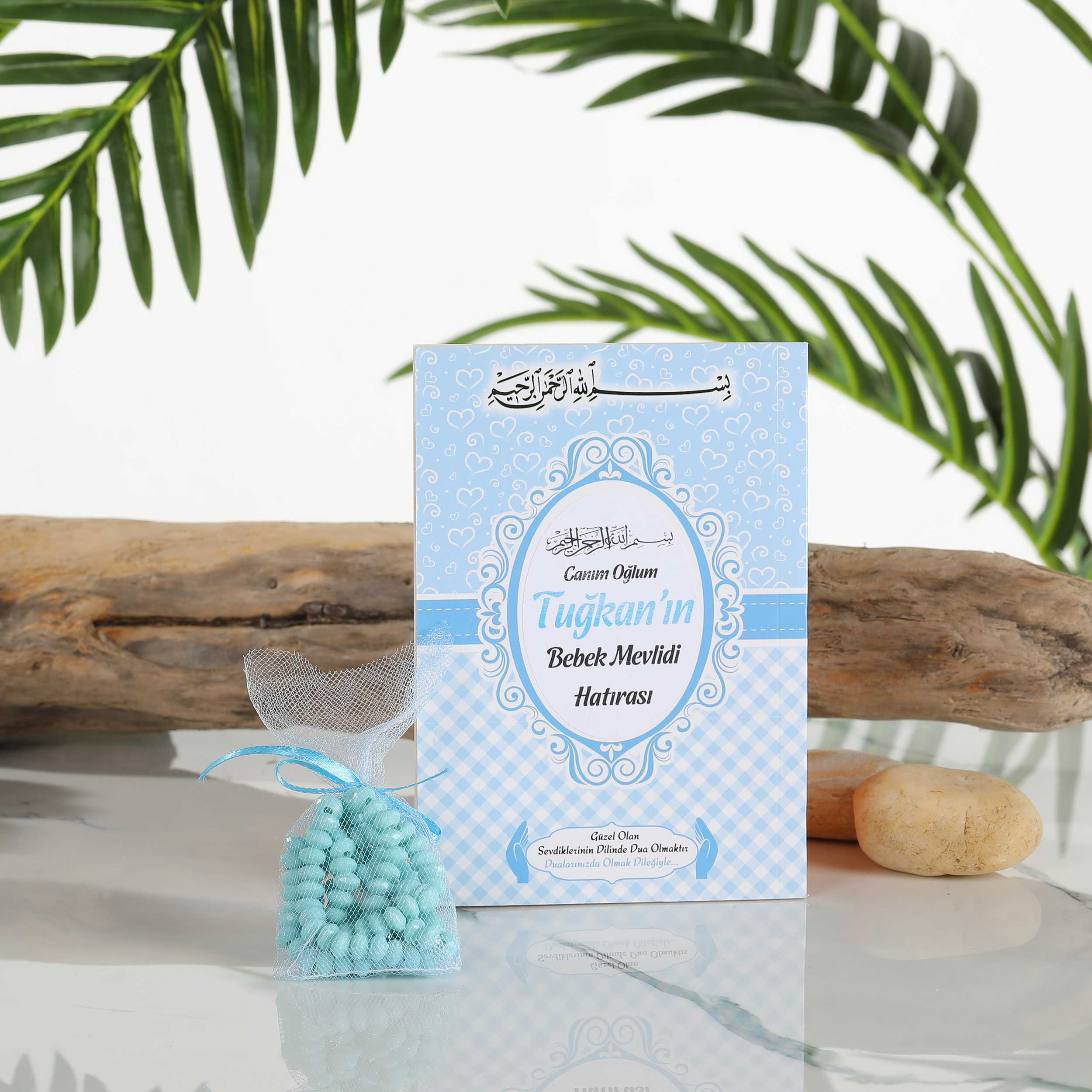 Oval Kalp Yâsin-i Şerif 2 li set