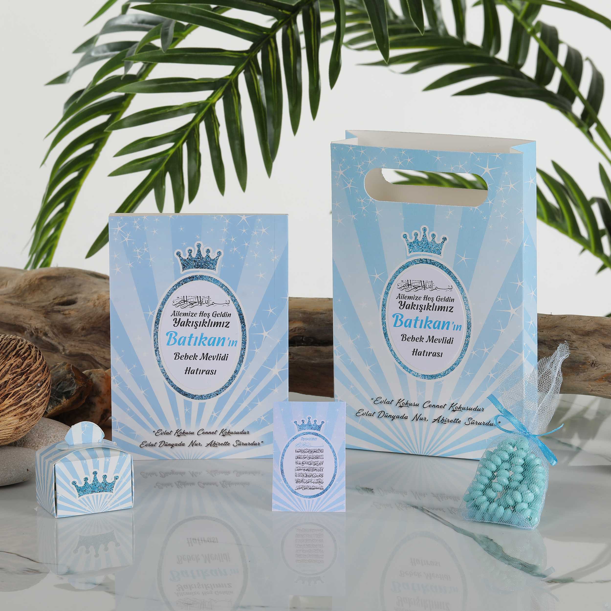 Taç Konsept Yasini Şerif 5 li set