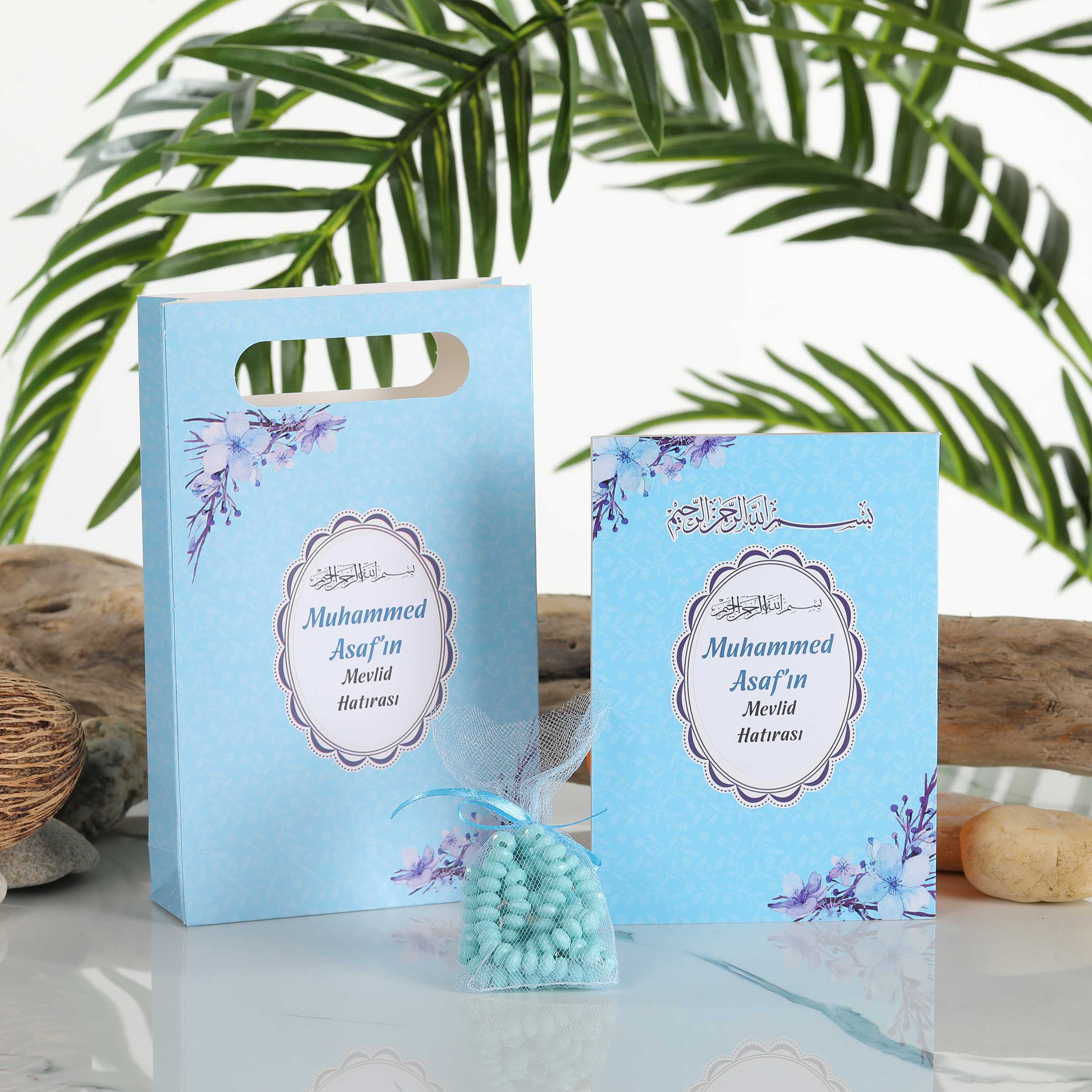 Kenar Çiçek Yasin Şerif 3 lü set