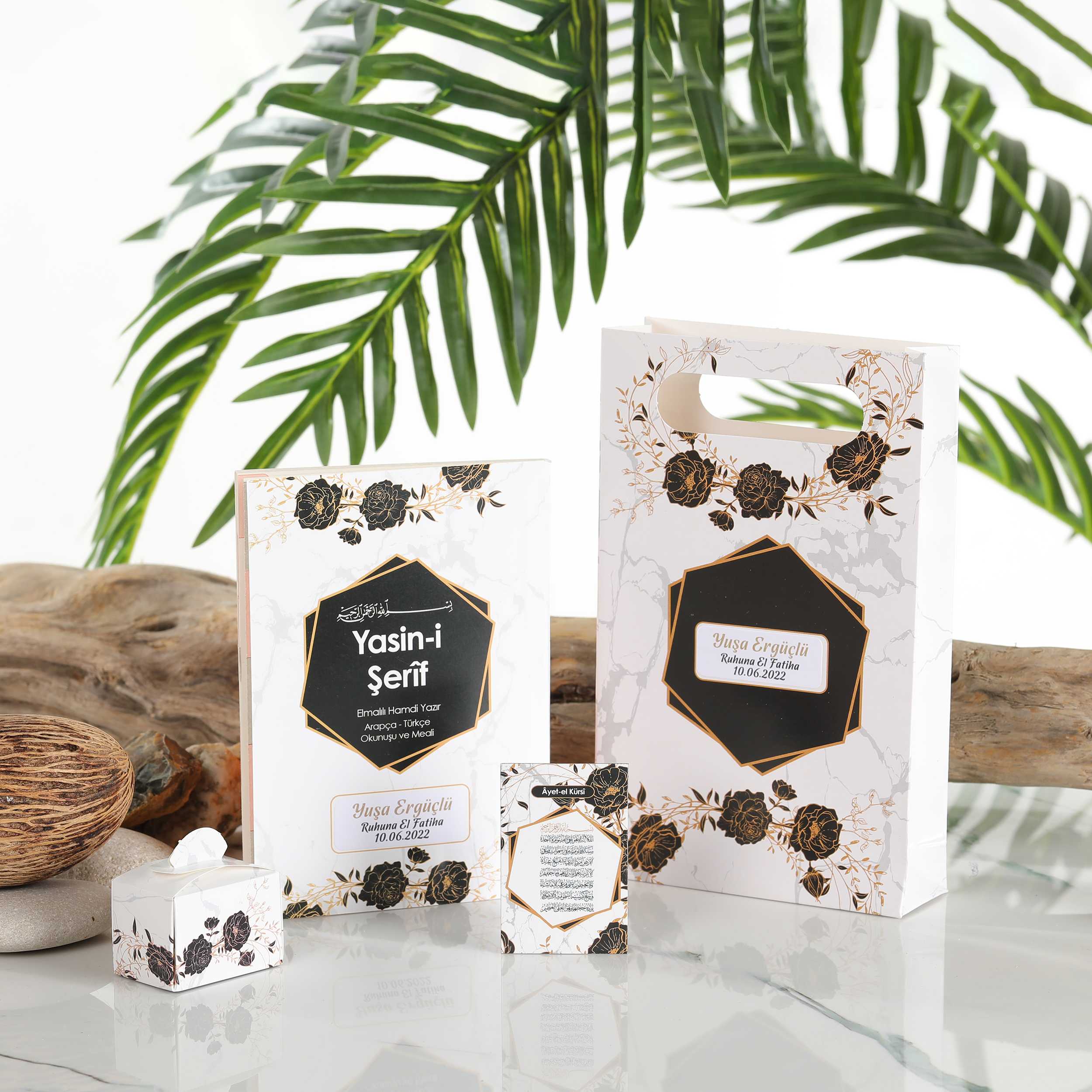  Çanta Yasin Magnet Lokumluk altıgen model set