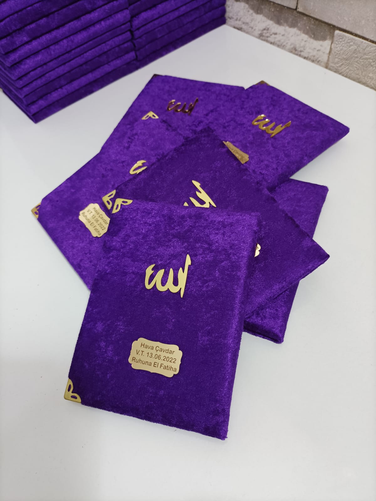 Kadife Yasin Şerif 64 syf Canta boy