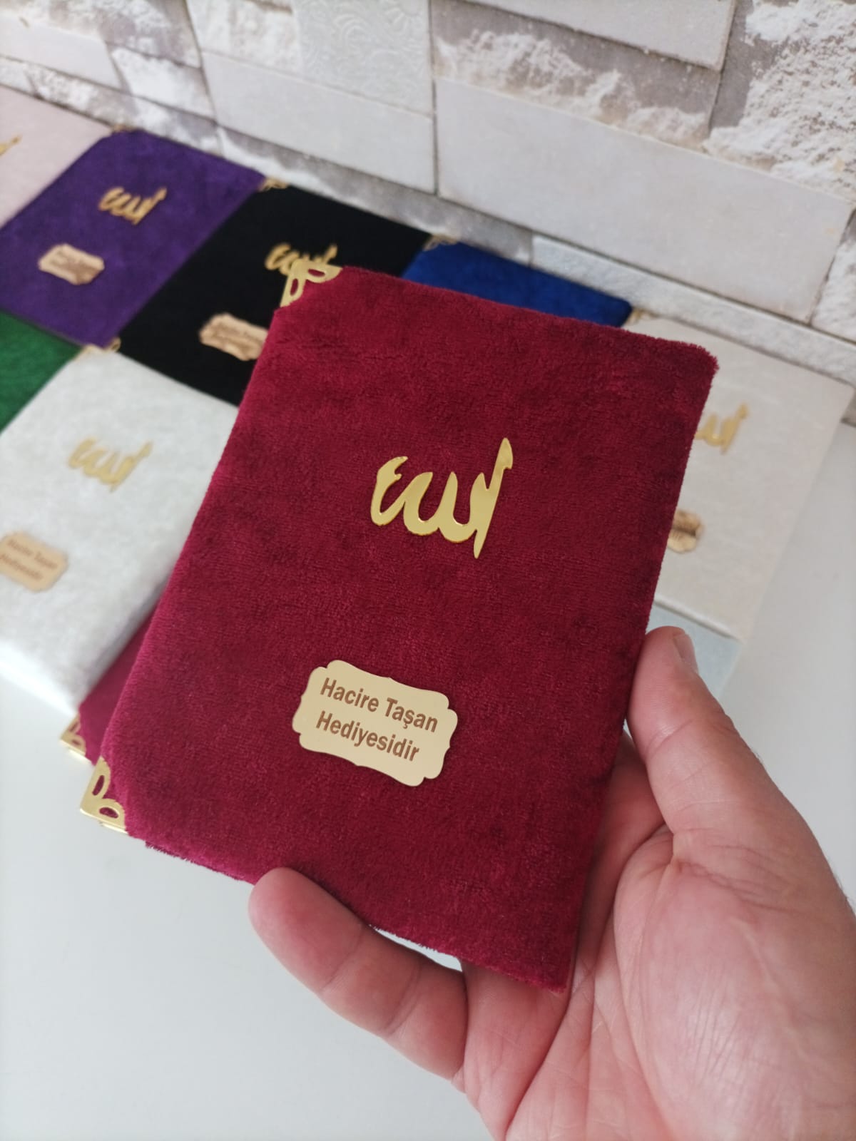 Kadife Yasin Şerif 64 syf Canta boy