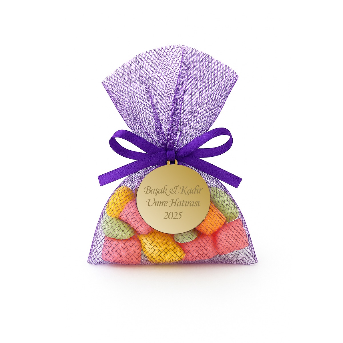 Tül kesede mevlid şekeri isme özel