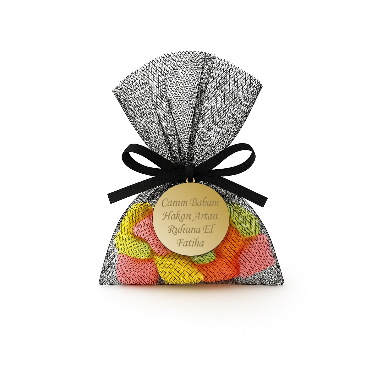 Tül kesede mevlid şekeri isme özel